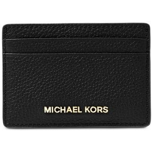 NWOT Michael Kors Pebble Leather Card Holder